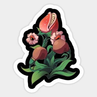 Dangerous flower Sticker